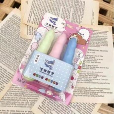 湯姆士精靈 可愛橡皮擦 三支裝, 三個一盒, 1套