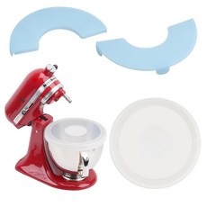 LUVCOSY KitchenAid 틸트 헤드 스탠드 믹서용 실리콘 커버 3팩 4.5-5쿼트 스테인리스 스틸 볼 | 액세서리 및 부속품 접이식 내구성 있는 뚜껑 (그릇 미포함), LUVCOSY KitchenAid 틸트 헤드 스탠드 믹