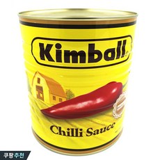 킴벨 칠리소스3.3kg, 3.3kg, 1세트