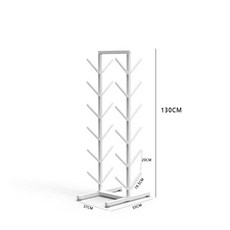 요가매트 보관 거치대 진열대 랙 선반 정리대 폼롤러, 1개, 21. 흰색 6단+발패드(12개)