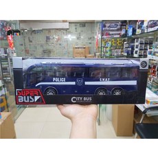 오프로드 손으로조종하는 산악 버기카 스턴트카 카 터보, 32CM 파란색 버스 828-B7