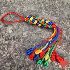 리군 액막이 매듭 불교 행운 장식, 1개, 상세페이지 참조