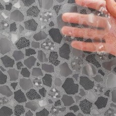 Ga-Geetopia White Snow 얇은 플라스틱 샤워 커튼 또는 라이너 182.9 x 182.9cm(72 x 72인치) 방수 경량 무취 욕실 쇼룸 커튼 라이너 녹 방지