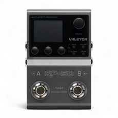 VALETON GP-50 數位綜合效果器 錄音介面 鼓機 綜效, 1個