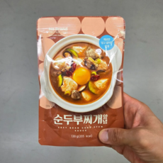 노브랜드 순두부찌개 양념, 3개, 130g
