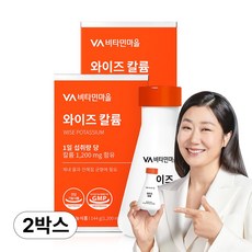 비타민마을 와이즈 칼륨, 120정, 2개