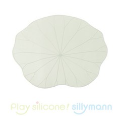 sillymann 鉑金矽膠 荷葉多用保鮮膜 - 25cm, 1個, 白色