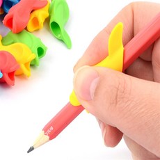 히히힛 돌고래모양 필기보조그립 1P 성경필사그립