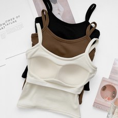 FEE BABY 秋冬磨毛胸墊細肩帶小可愛 BRA TOP