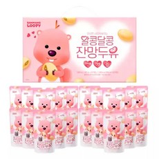 잔망루피 알콩달콩 잔망두유 오리지널 180ml 20팩, 20개