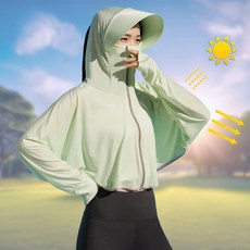 브리진 자외선차단 후드 집업자켓 여성 UPF50+