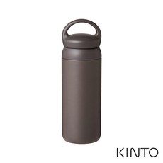 KINTO DAY OFF TUMBLER 500ml 手提保溫保冷瓶 輕量隨行杯 深灰色, 深灰, 1個
