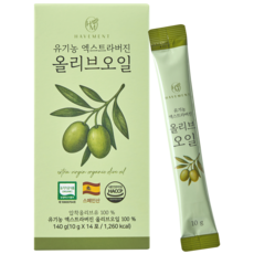 해브먼트 유기농 엑스트라버진 올리브오일 스틱, 1개, 140g