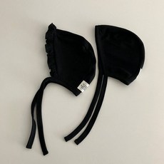 브로디제인KC 블랙보넷<br><베이직/프릴><br>*FREE*