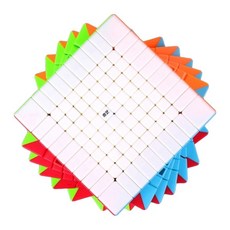 奇藝魔方格 十階魔術方塊 84mm 速解高階魔方 益智玩具, 多色, 1個