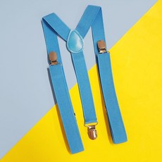 컬러 멜빵 성인용 블루kyo4+4dtC
