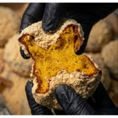 [쫀득] 호박 인절미 버터떡 디저트 수제 선물 단체주문 간식, 5개, 30g