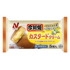 [냉동] 니치레이 이마가와야키 (커스터드 크림) 5개 325g×4봉, 커스터드 크림