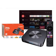 RYZO 셋톱박스 I96 Z8 MAX 8K 안드로이드 올위너 H618 듀얼 밴드 WiFi 다중 인터페이스 설치 불필요 구글플레이 유튜브 넷플릭스 + 음성 리모컨 세트, 1개