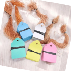 식물푯말 끈 걸이 식물 이름표 네임픽 화분 화초 다육이 화분픽 네임택 표찰 팻말 수목 라벨 꽃 푯말 텃밭 네임텍, 본상품