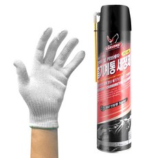 나바켐 FC-40 흡기계통세정제 + 면장갑 40g 가솔린 카브레타 클리너 스로톨바디 청소 클리닝, 1세트, 550ml