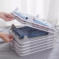 빨래개기 초간편 옷접기판 정리도우미 옷접는 폴더, 1