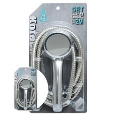 목욕탕샤워기헤드 스텐 샤워기세트 2M 고압샤워기헤드 50718EA 1(PC), 1개