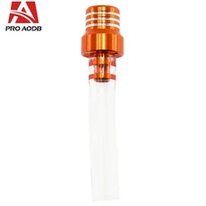 모토크로스 KTM RMZ KXF CR YZ 더트 피트 바이크 ATV 범용 CNC 알루미늄 연료 탱크 에어 벤트 가스 캡 오일, 09 B Orange