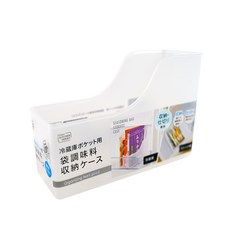 【GOOD LIFE 品好生活】冰箱門用袋裝調理包斜口收納盒, F, 1個