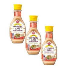 오뚜기 1000아일랜드드레싱 250g 3개