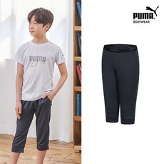푸마 남아여아 주니어 이지웨어 다크그레이7부 1종 1557029