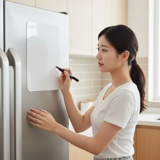자석보드 a4 자석 화이트보드 메모판 냉장고 메모보드 자석화이트보드 붙이는화이트보드, 본상품, 상세페이지 참조