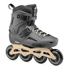 Rollerblade Lightning 90 남성용 어반 인라인 스케이트 앤트러사이트 및 토프 164500, 1개