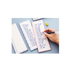 토익 수능 영어단어 외우기 암기 체크 메모장, 파랑