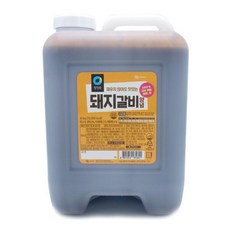 청정원 돼지갈비양념 10kg/배송, 10kg, 1개