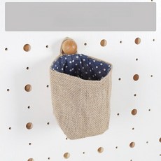 우드 타공판 악세사리 목재 원목 봉 후크 부품 꽂이 18mm 총알 6개 1칸, 1개, 수납 가방 1개 목재 막대 포함