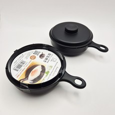 사나다세이코 전자레인지 계란후라이 계란찜 메이커, 1개, 블랙