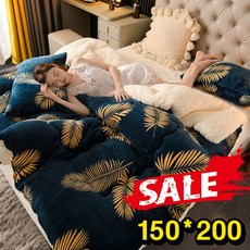 초특가 극세사 이불 슈퍼싱글 두꺼운 겨울 이불 양털 이불 winter blanket 겨울이불 상품 캐시미어 1인용 먼지없는 겨울이불, 딥그린