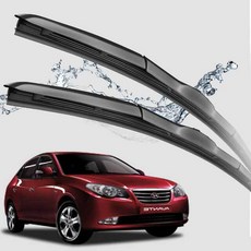 아반떼 HD 하이브리드 와이퍼 세트 600mm450mm, 상세페이지 참조