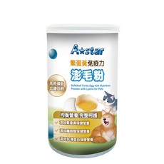A Star 犬貓用鱉蛋黃澎毛粉, 100g, 1個, 免疫支持