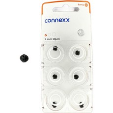 신형 Connex Eartip 3.0 시그니아구 지멘스 오픈 5mm, 1 Count (Pack of 6)