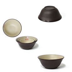 업소용 멜라민 가벼운면기 수제비 떡국 비빔밥 그릇 라멘기 다용도 12.6x5.2cm, 17.8x7.2cm, 1개