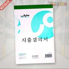 티엔에스 우진 지출결의서 A4 사무용 전표양식 240개입 박스