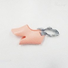 지앤리샵 오리모양 입마개 (핑크) S 애견입마개
