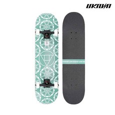 언노운 정품 고급형 K-SKATEBOARD 80.5cm 어린이 성인 스케이트보드, 1개, K-SKATEBOARD MINT