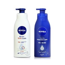 2025 니베아 보습로션 세트 인텐시브400ml + SOS케어400ml, 1세트, 800g