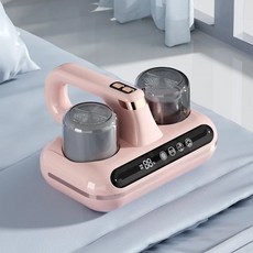 무선 진드기 제거 진공 청소기 살균 흡입력 침대 소파 카펫, A. LED Display, 3. Pink