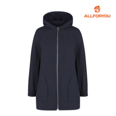 올포유 올포유 여성 후드 솔리드 중기장 사파리 점퍼 ALFRL2341-915