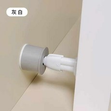 可愛小人門檔 防撞減震護牆 免打孔安裝 降低噪音 居家安全防護, 1個, 可愛小人門檔-灰白色盒裝