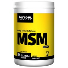 Jarrow 賈羅公式 MSM純素粉, 1罐, 454g